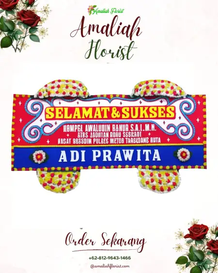 Papan Bunga Ucapan Selamat Bilaporah